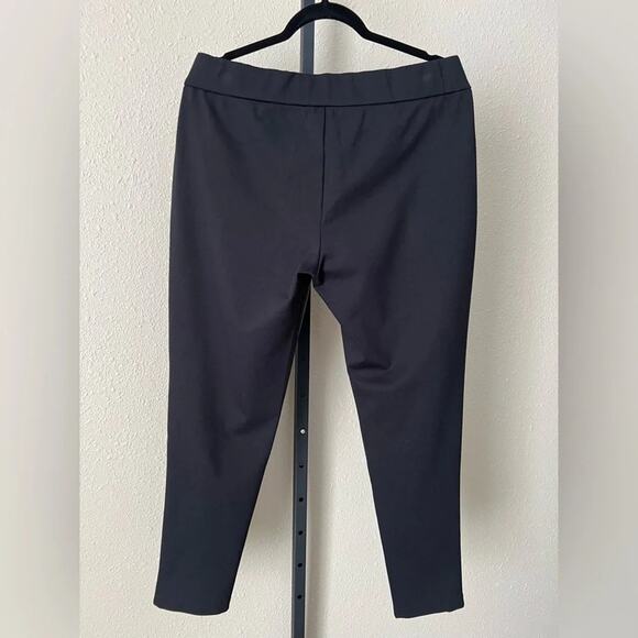 NWT MICHAEL Michael Kors Zip Front Leggings / Pants – Petite Large (Black) - Picture 5 of 8